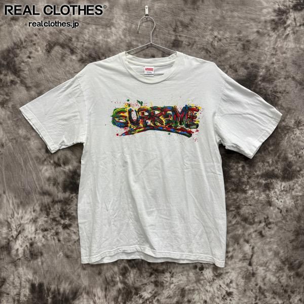 Supreme/シュプリーム【20SS】Paint Logo Tee/ペイント ロゴ