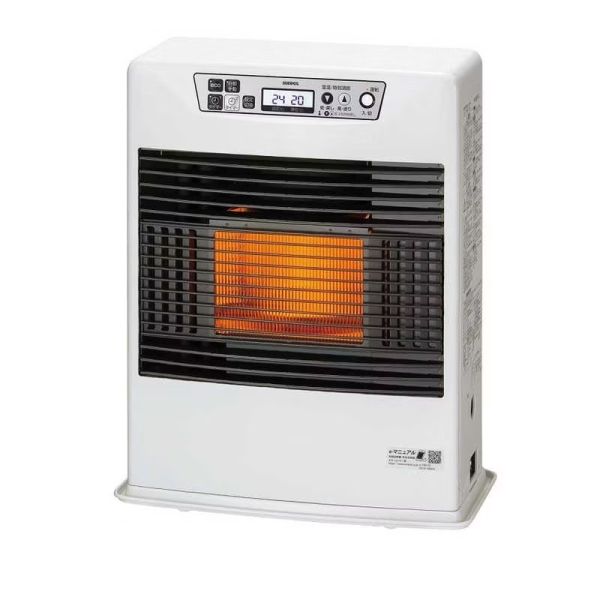 5営業日で発送 サンポット FF式輻射石油ストーブ カベック ホワイト FFR4511BLC FFR-4511BL C