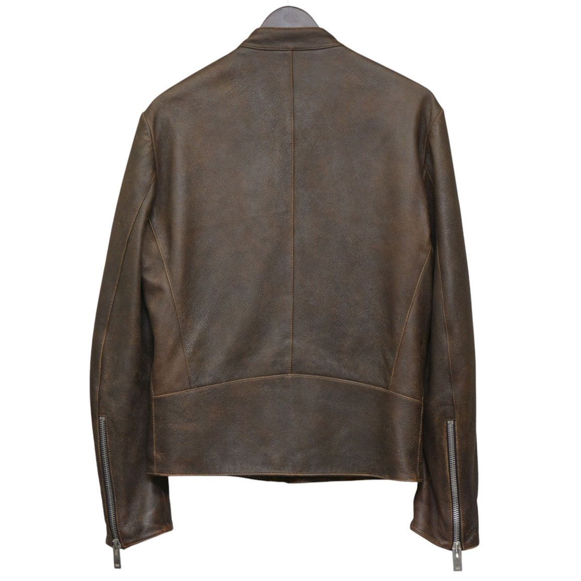 Maison Margiela メゾンマルジェラ 2017SS 八の字ジップライダースジャケット レザージャケット S50AM0289 SY0234 8054000218004