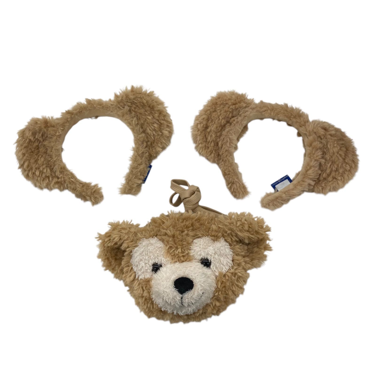 186001 現状品 Disney ディズニー ダッフィー ぬいぐるみ カチューシャ