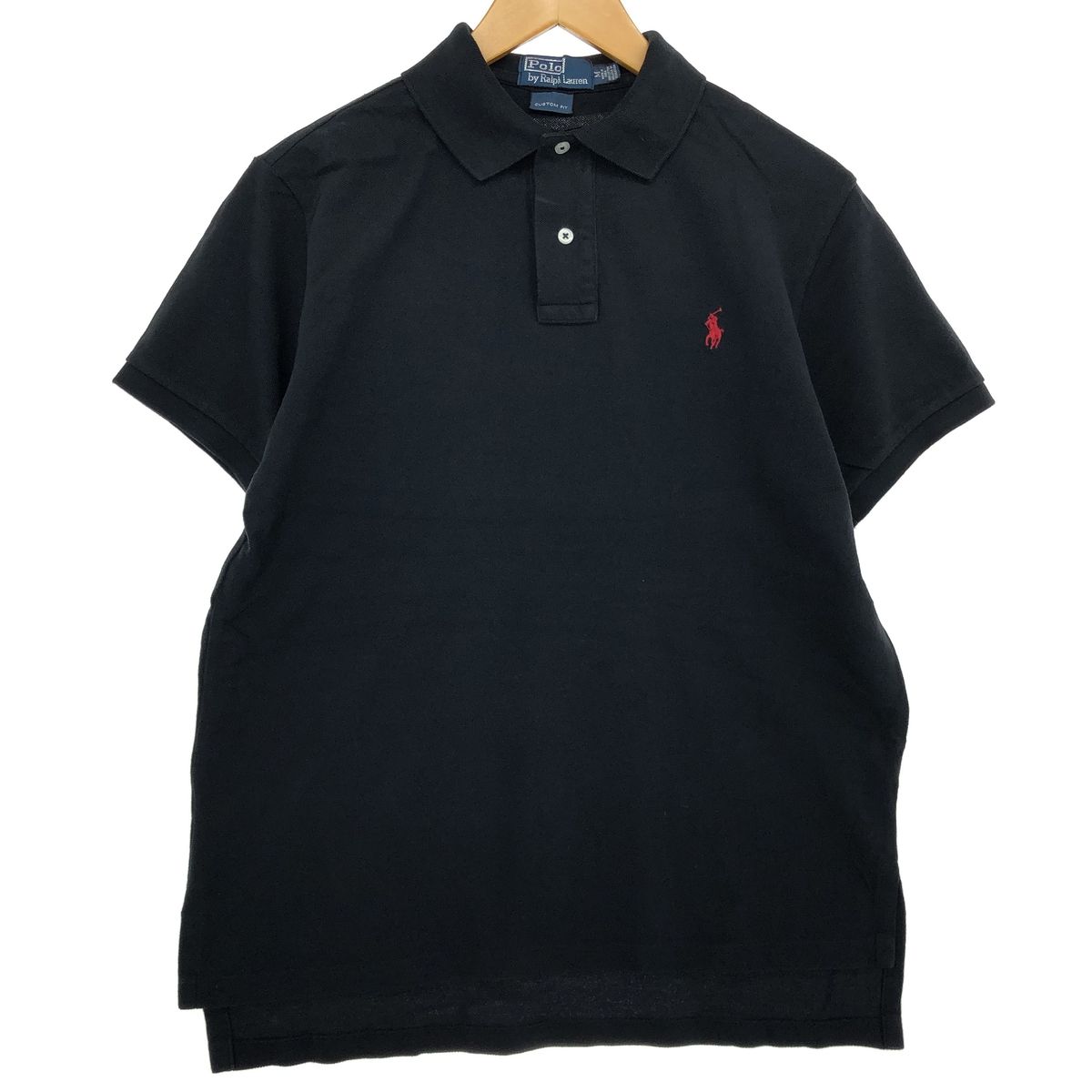 古着 ラルフローレン Ralph Lauren POLO by Ralph Lauren CUSTOM FIT 半袖 ポロシャツ メンズM相当/eaa469900