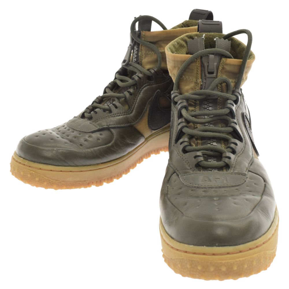 NIKE (ナイキ) AIR FORCE1 WINTER GORE-TEX sequoia CQ7211-300 エア ...