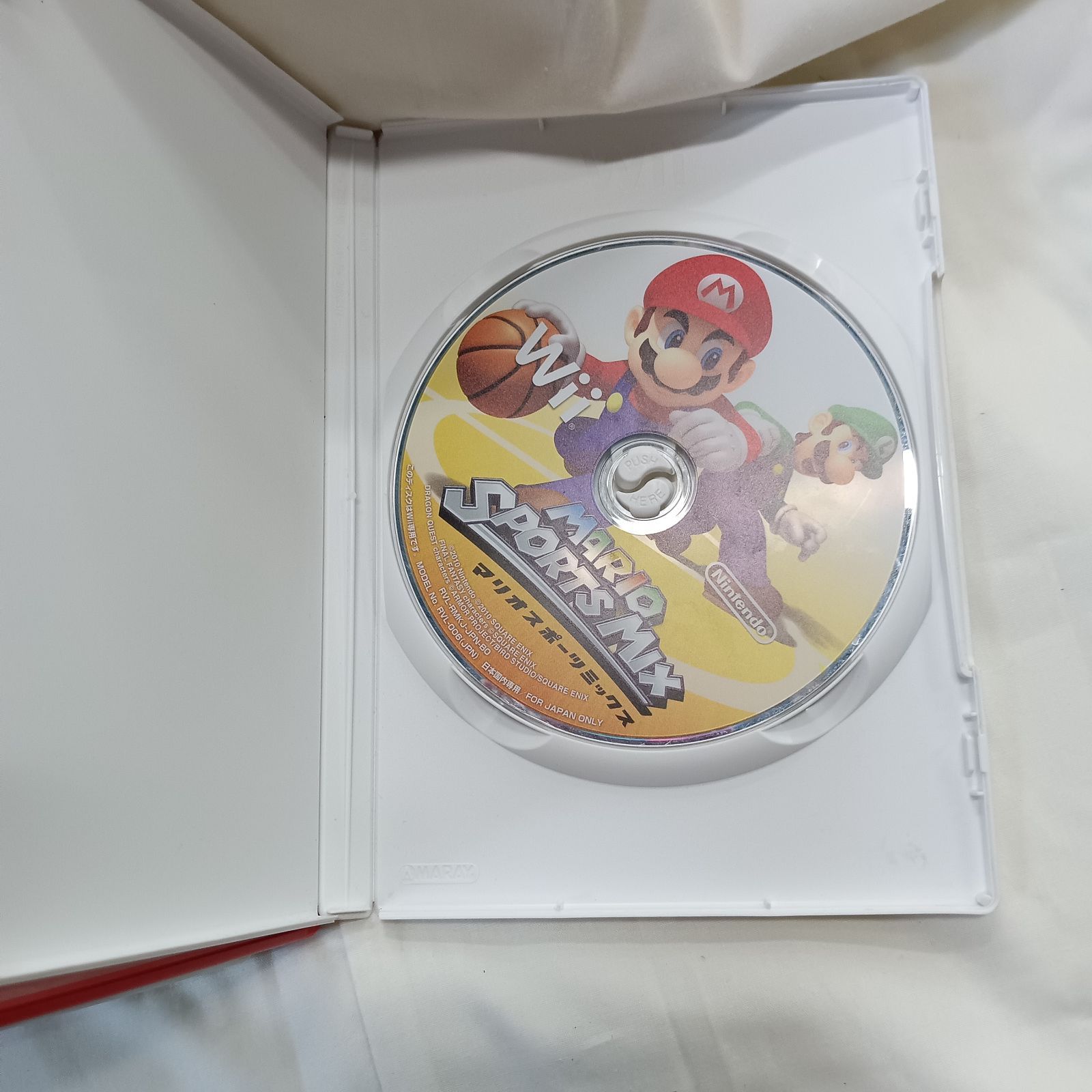 Wii 本体箱付き ブラック 動作確認済み ソフト7本付き