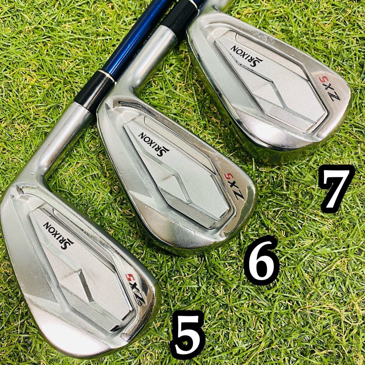 【良品】初心者推奨 スリクソン ZX5 メンズアイアンセット 6本 カーボン S 良品】初心者推奨 スリクソン ZX5 メンズアイアンセット 6本 カーボン