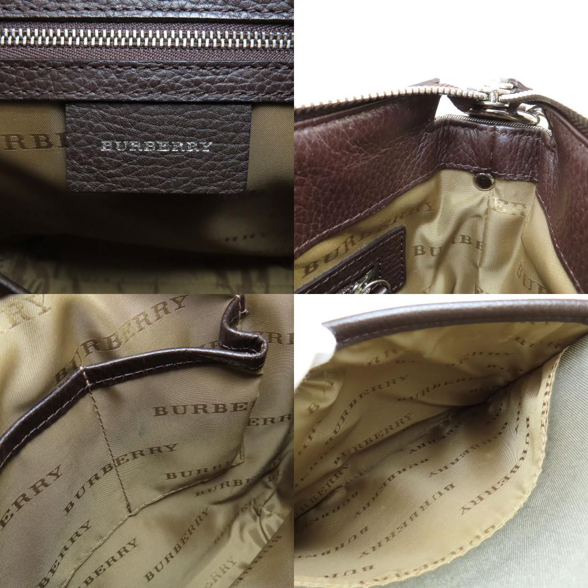 BURBERRY バーバリー ノバチェック ショルダーバッグ キャンバス