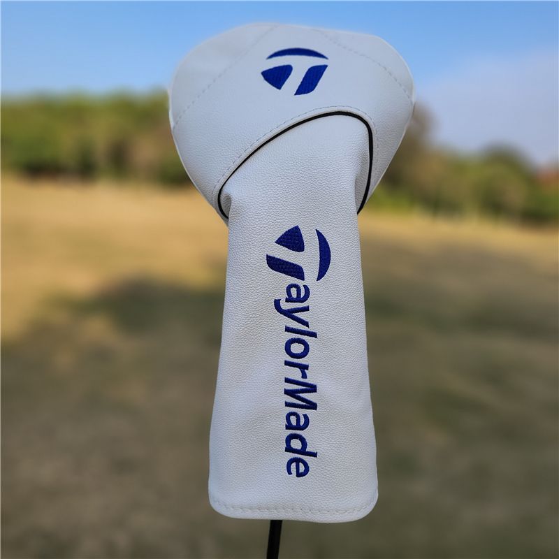 TaylorMade テーラーメイド ゴルフクラブカバーゴルフ ヘッド カバー 4点セット 白青#3 - メルカリ