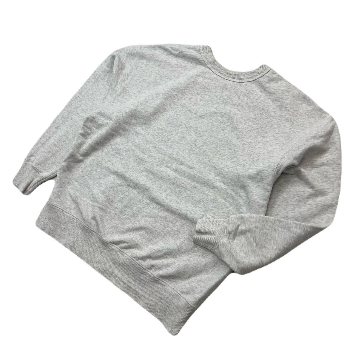 BEAMS ビームス グレー スウェット シャツ トレーナー メンズ S 秋冬 シンプル ベーシック ノームコア アメカジ 大人カジュアル S4336 - メルカリ