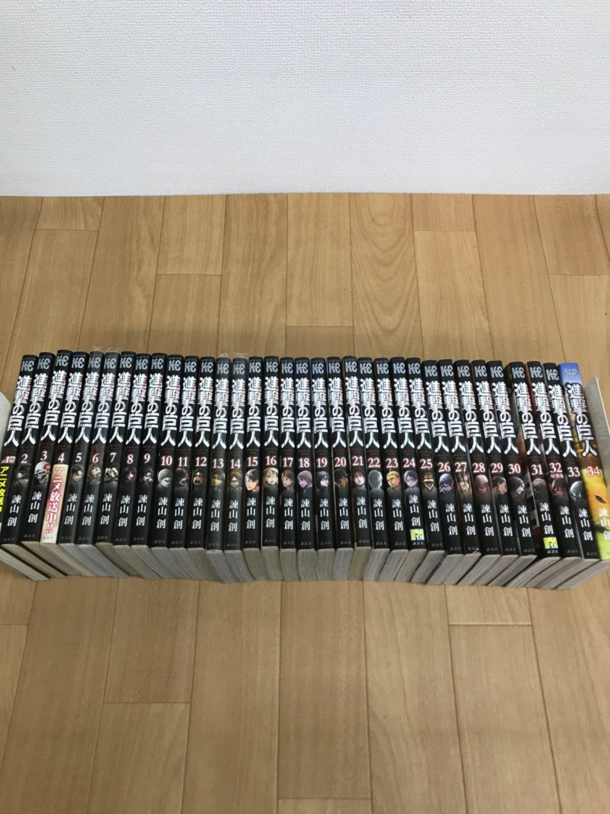 ☆大量まとめ売り☆キングダム　呪術廻戦　進撃の巨人　鬼滅の刃 全巻セットあり　他 2025年最新】進撃の巨人全巻の人気アイテム - メルカリ