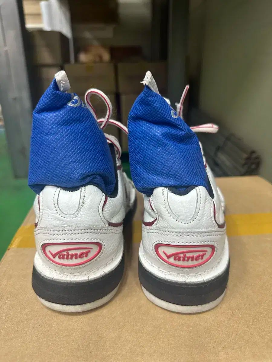 Vainer バイネル ボーリングシューズ 230mm ホワイト|レッド