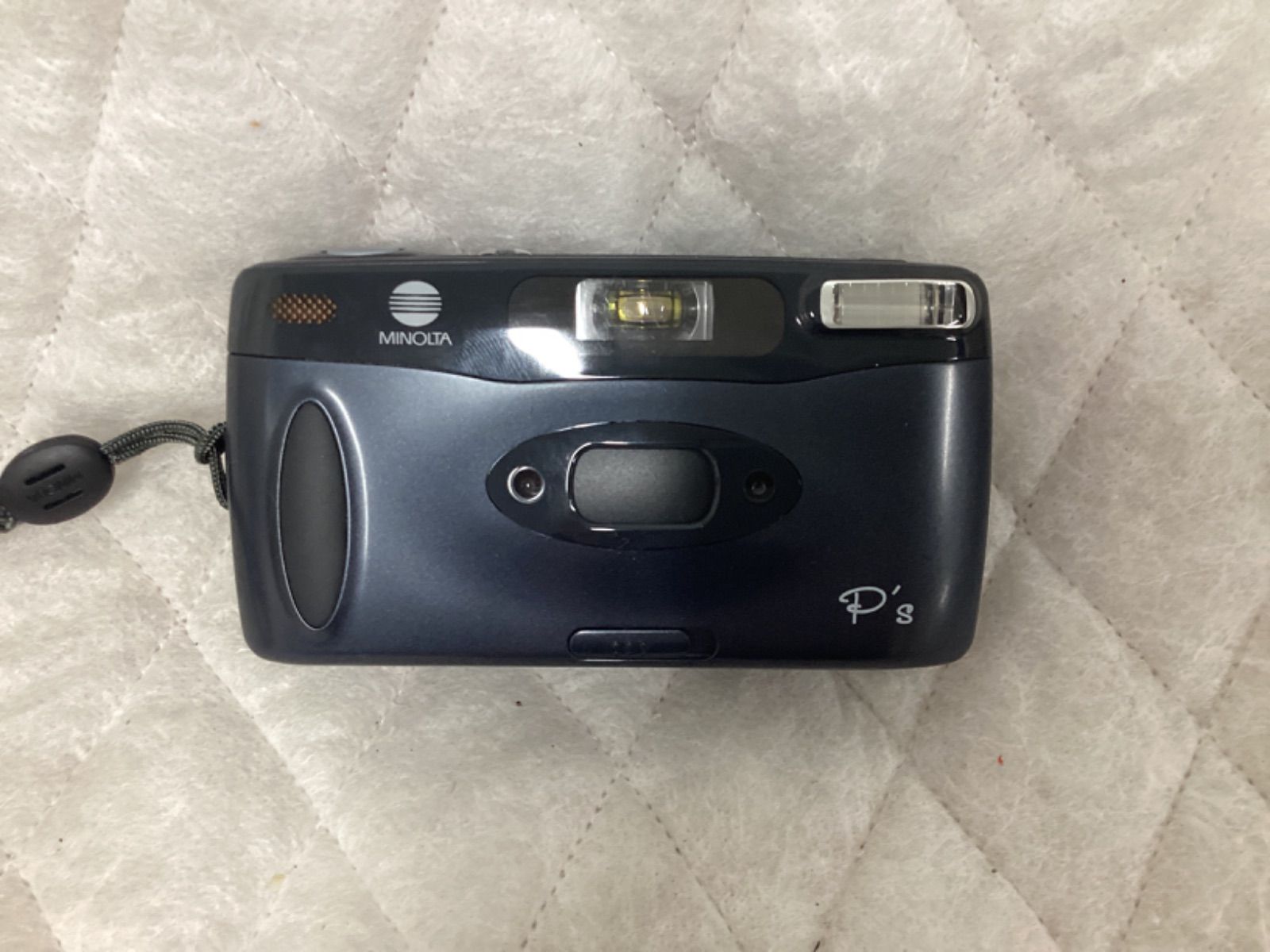 MINOLTA P's コンパクトパノラマフィルムカメラ♪ ミノルタ 【希 少】 MINOLTA P's ゴールド 【パノラマ専用カメラ