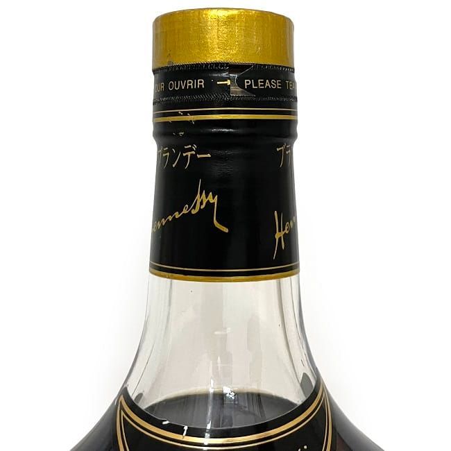 半額満載！スーパーSALE グランドセール！ クリアボトル 金キャップ Hennessy XO ヘネシー 旧ラベル メルカリ - ブランデー