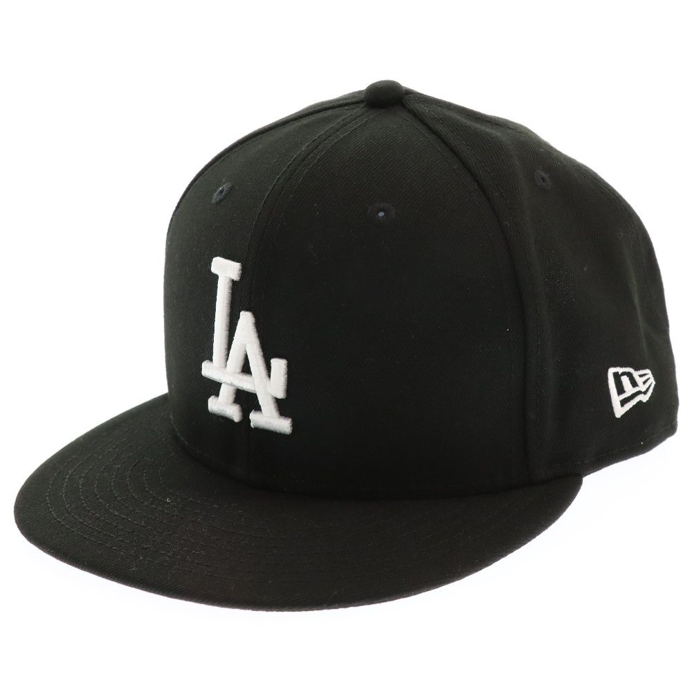 NEW ERA (ニューエラ) × 59FIFTY LA LOS ANGELES DODGERS CAP ニューエラ ロサンゼルス ドジャース ベースボールキャップ 帽子 ブラック