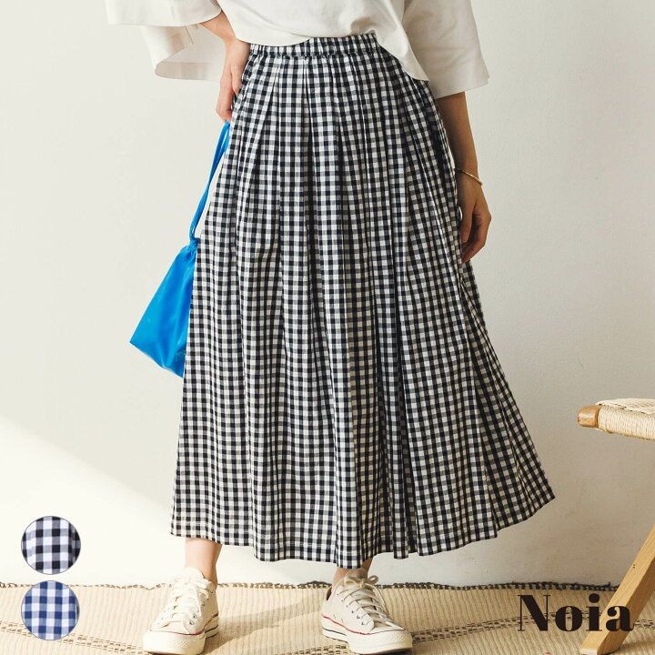 Noia チェックフ スカート 春夏