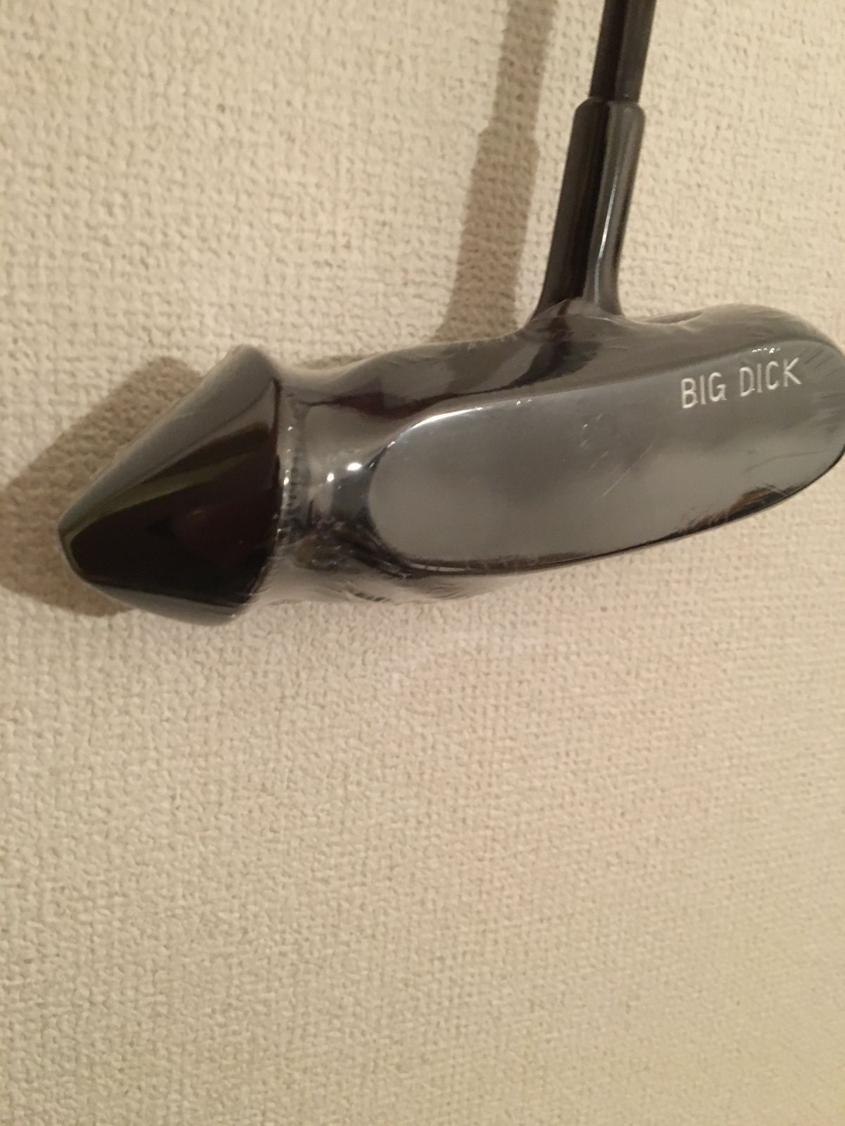 【ジョーク好き必見】Bickdick パター 34インチ 559g　ブラック