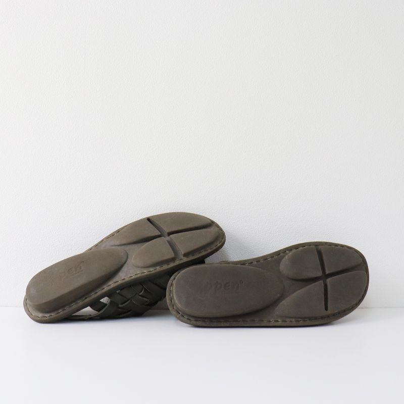 トリッペン trippen 2022SS Swamp forest スワンプ レザーサンダル 37
