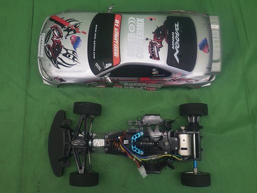 中古】タミヤ F103 GT 1/10 メカ・プロポ・ボディ付 - メルカリ