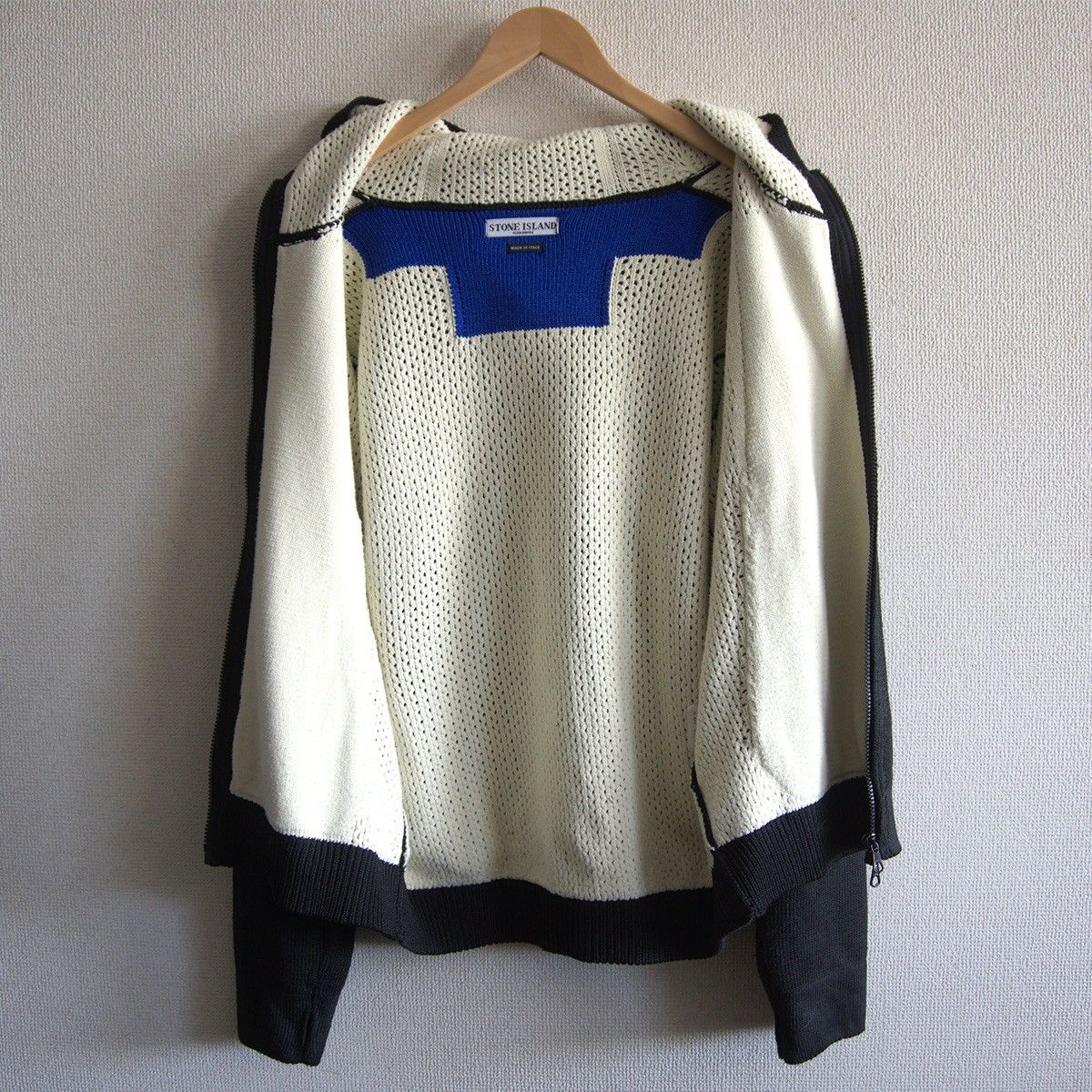 STONE ストーンアイランド/ STONE ISLAND (ストーンアイランド) フード フルジップ ダウン