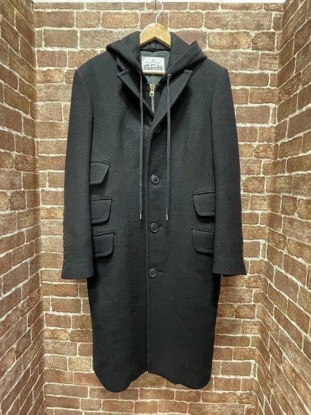 Vivienne Westwood ブラック チェスターコート Vivienne Westwood ヴィヴィアンウエストウッド hoodie chester