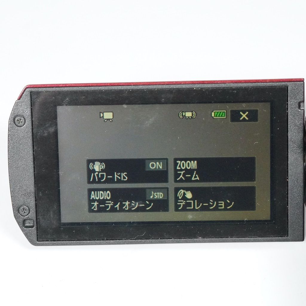 Canon キヤノン iVIS HF M51 レッド 動作OK 返金保証 /1959 - メルカリ
