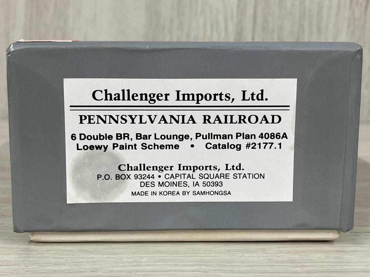 HOゲージ Challenger Imports Ltd PENNSYLVANIA RAILROAD 6 Double BR Challenger Imports