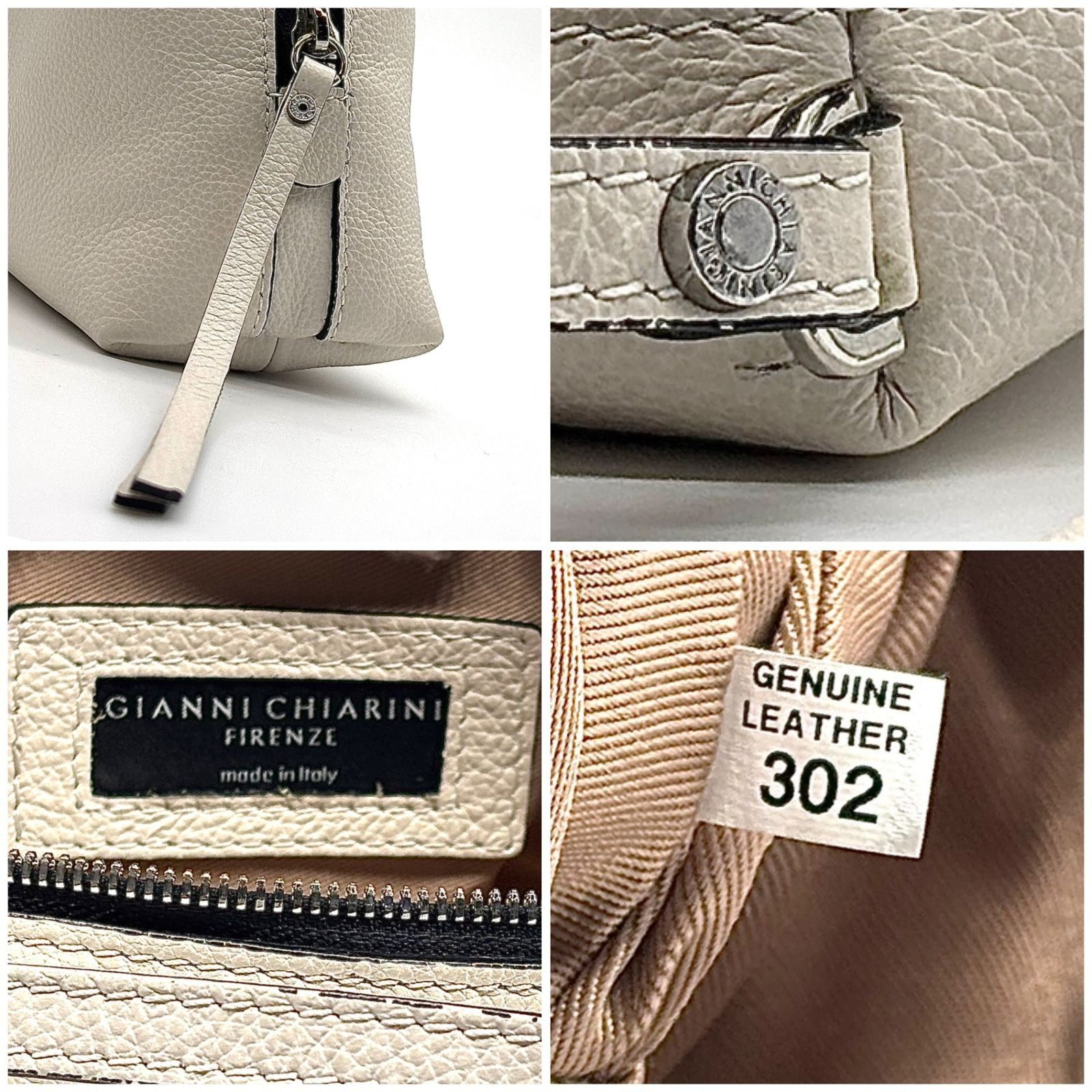 私らしく輝く、上質ホワイト✨】 GIANNI CHIARINI ジャンニ
