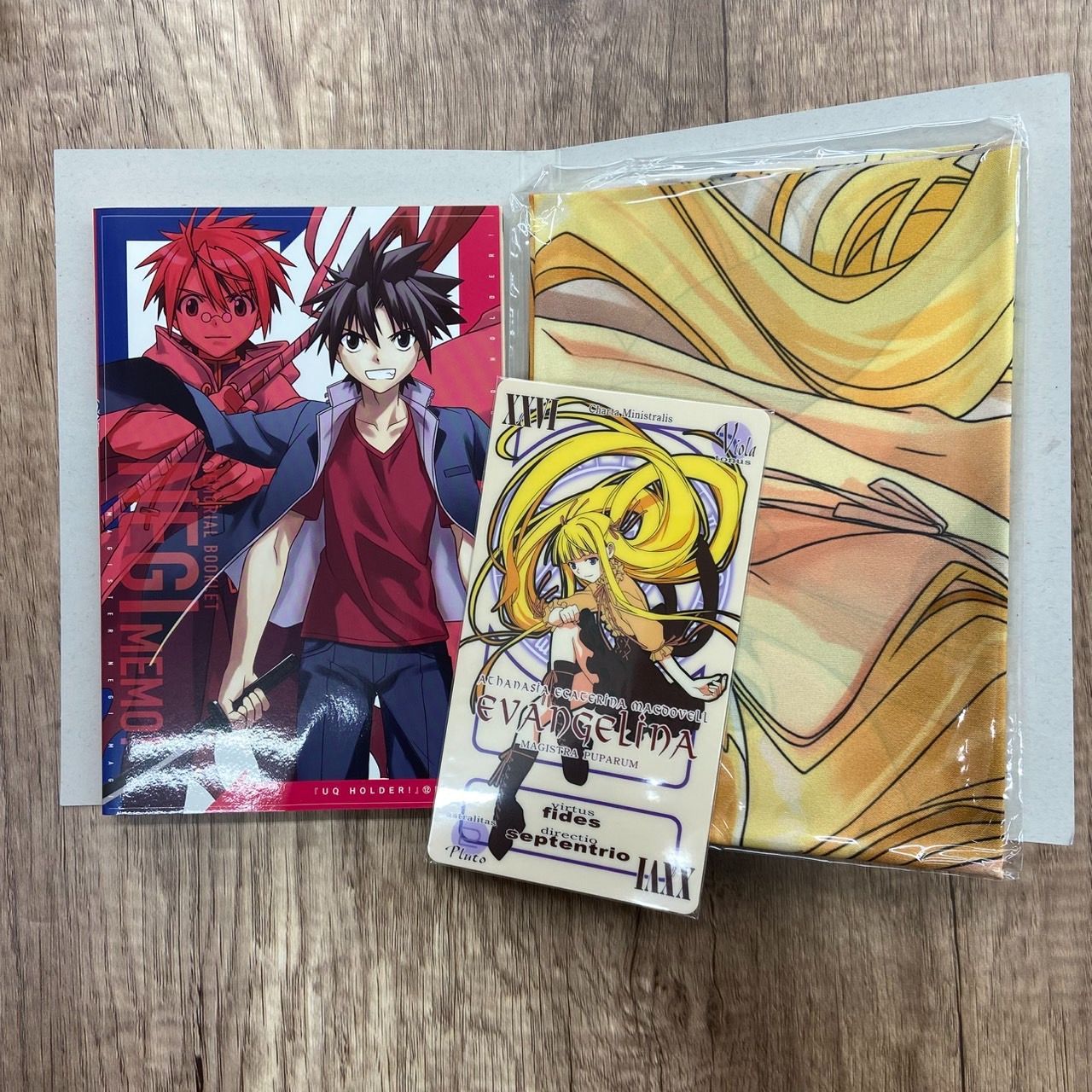 未使用 魔法先生ネギま！ 全巻購入特典 最高級美麗カードフォルダー 非売品 未使用 魔法先生ネギま！ 全巻購入特典 最高級美麗カードフォルダー 非売品