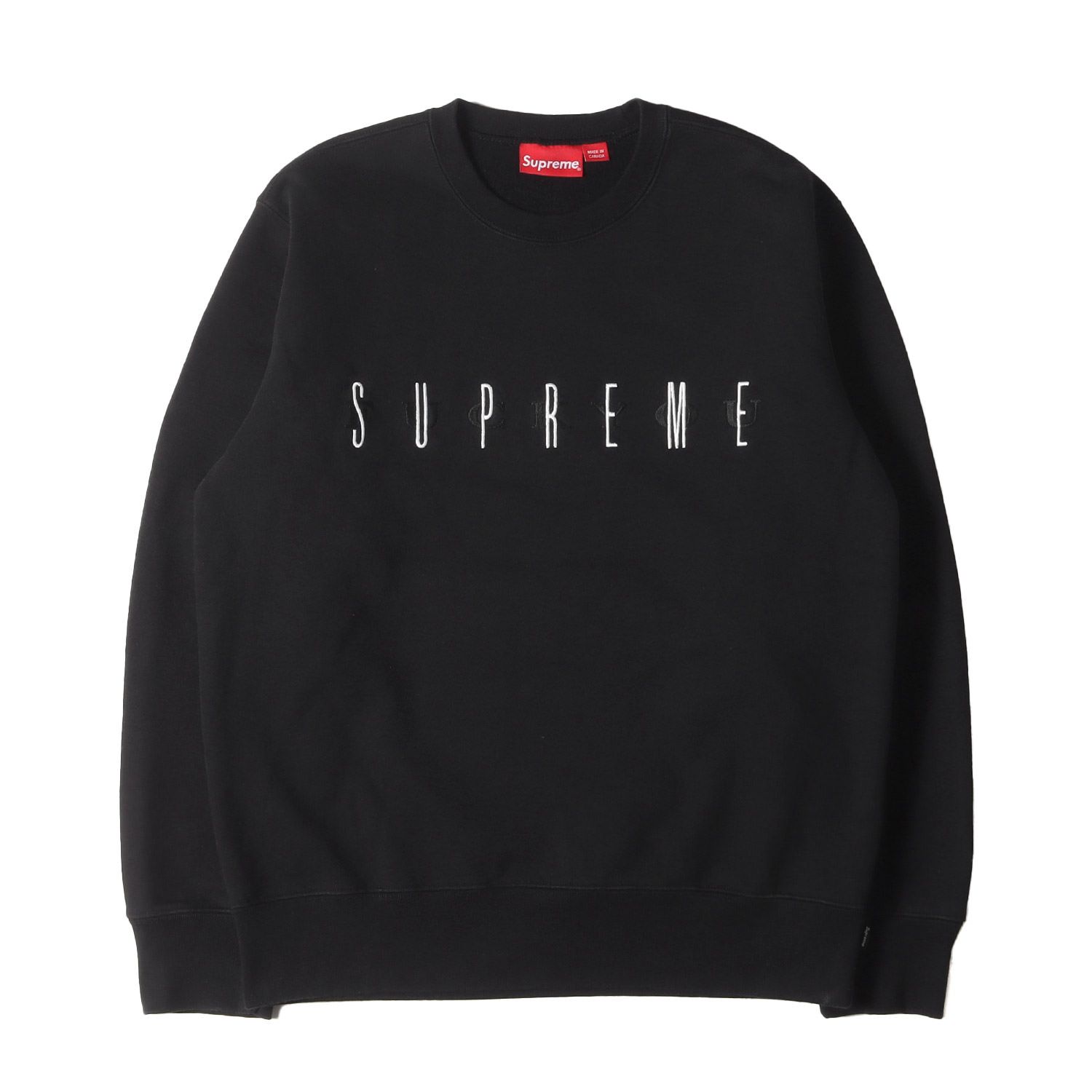 Supreme シュプリーム スウェット サイズ:M FUCK YOUロゴ クルーネック スウェットシャツ (Fuck You Crewneck) ブラック 黒 トップス トレーナー【メンズ】