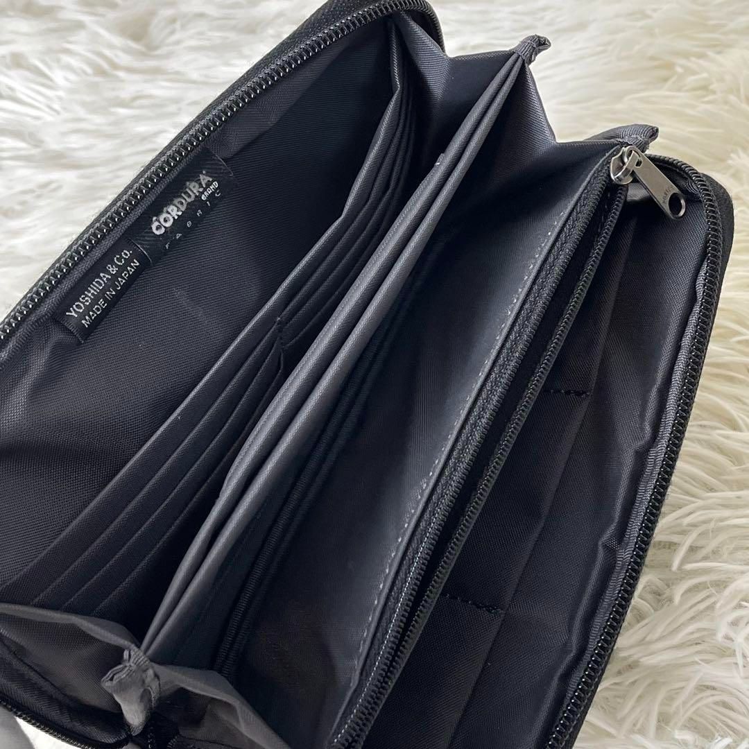 【未使用級】PORTER 長財布　ディル　ラウンドファスナー　ブラック　日本製 Amazon | [ポーター] ディル サイフ ラウンドファスナー長財布