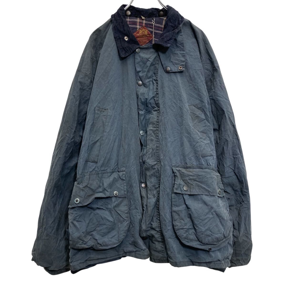 PONPON　他の方の購入ご遠慮お願い致します。 ORIGINAL ROYAL SPENCER オイルドジャケット XL グレー ビッグ