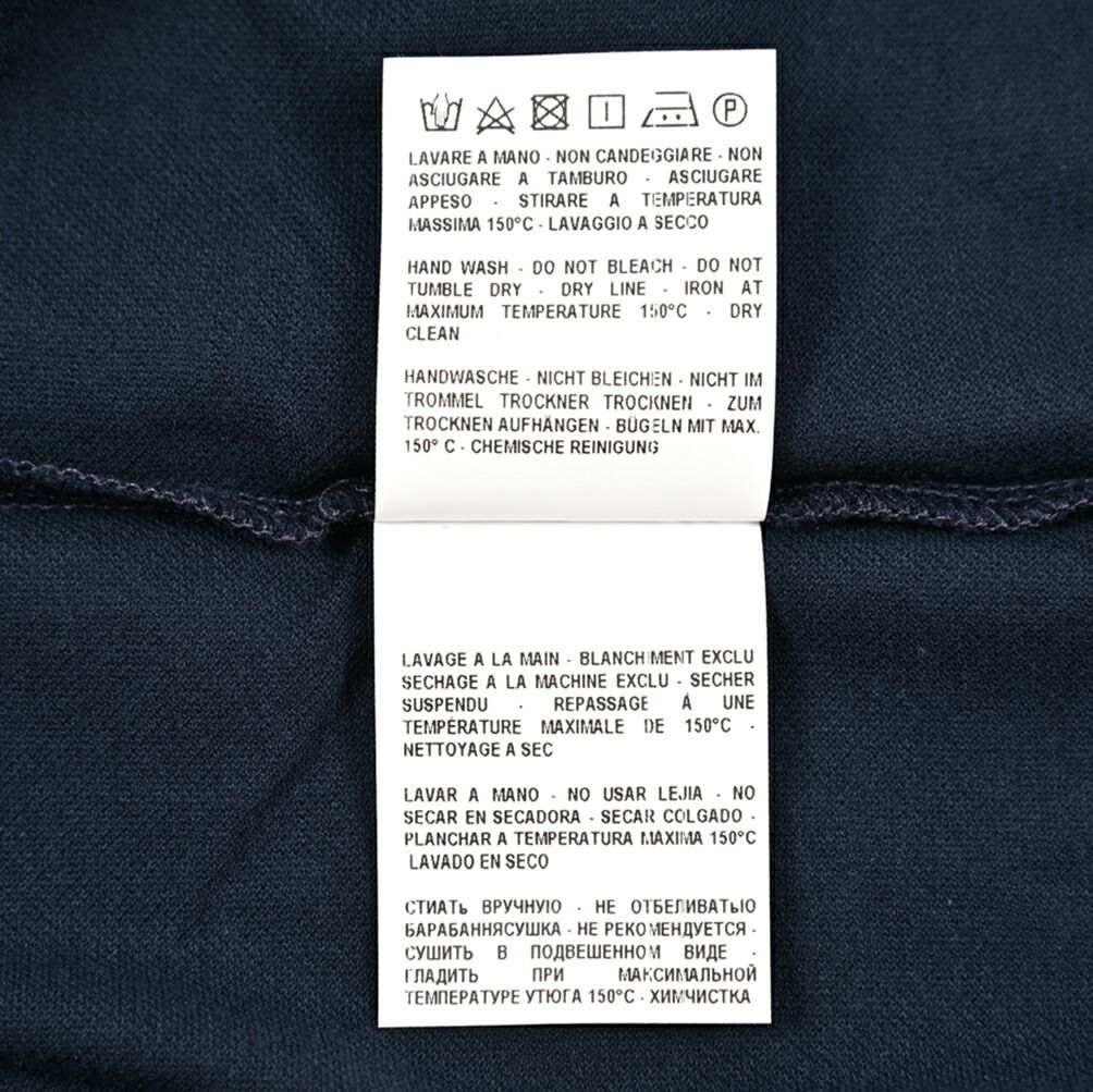 GRAN SASSO グランサッソ / コットン100% 長袖鹿の子ポロシャツ ネイビー 春夏秋 425857 - メルカリ