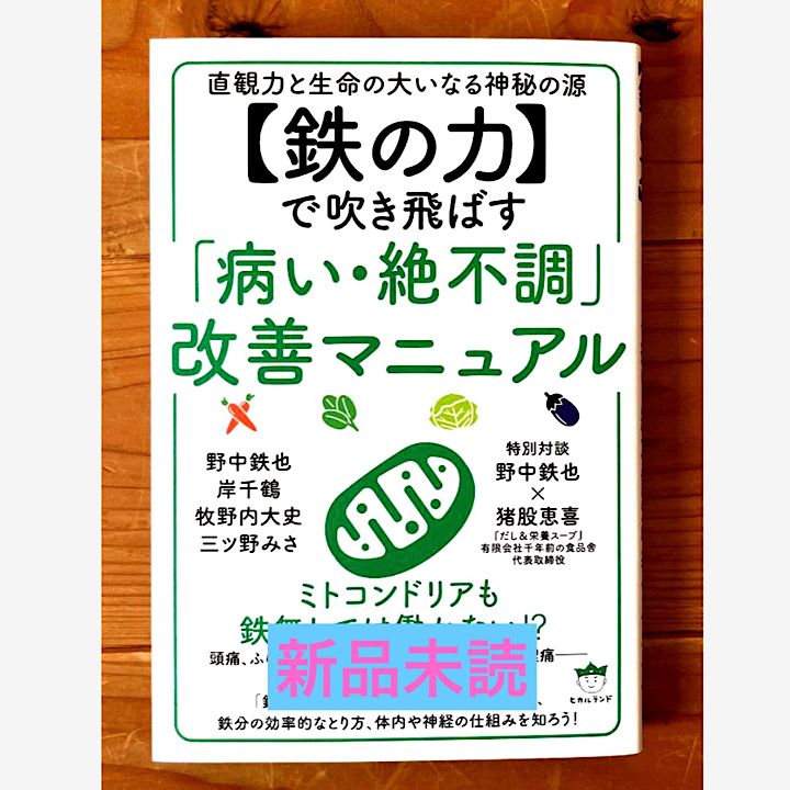 鉄の力】で吹き飛ばす「病い・絶不調」改善マニュアル 直観力と生命の大いなる神秘の源 - メルカリ 鉄の力】で吹き飛ばす「病い・絶不調」改善マニュアル 直観力と生命の大いなる神秘の源 - メルカリ