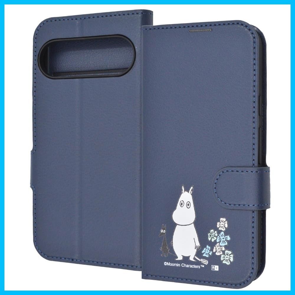 【新着商品】手帳型レザーケース シンプル ムーミン マグネット ケース 手帳ケース Pro レザー 9 スマホケース 9 ムーミン ムーミンとお花 / グーグル Pixel ピクセル Google ナイン イングレム IJ-