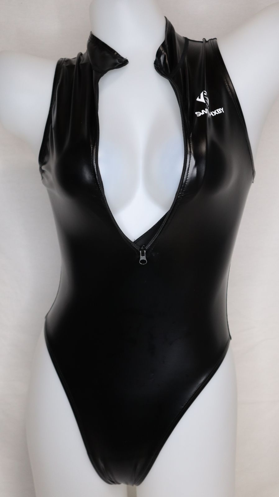 SWIMHXBY 競泳水着 レディース フロントジップ ウォーターポロ