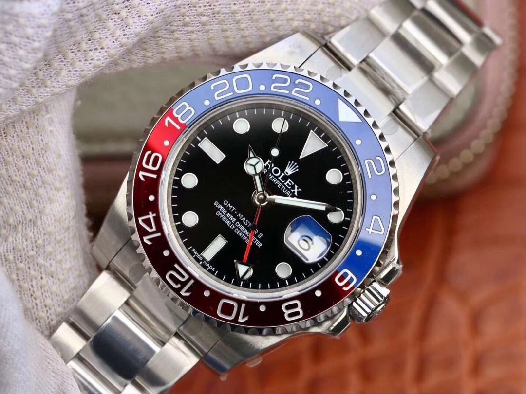 ROLEX ロレックス GMTマスターⅡ 自動巻 箱付き