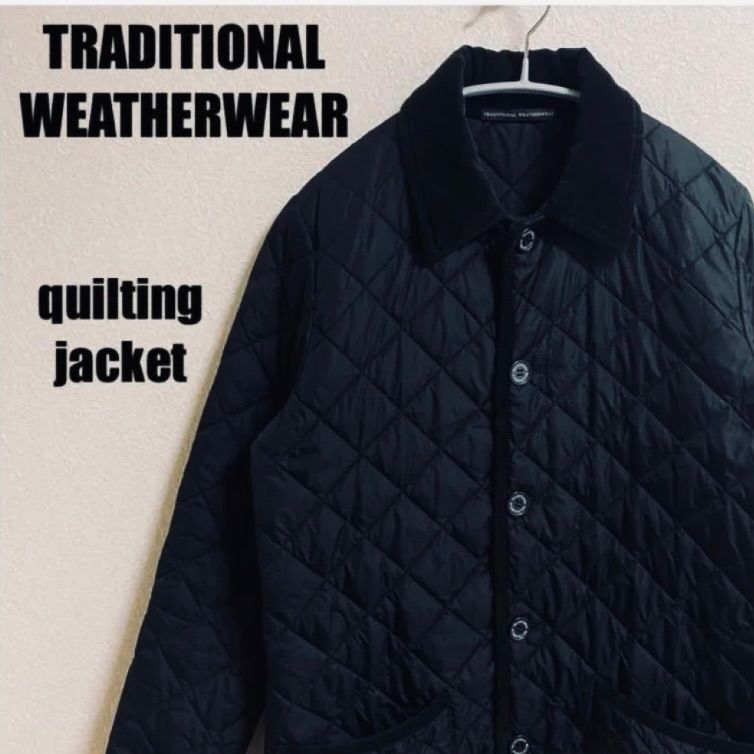 traditional weatherwear キルティングジャケット 38 黒 - levieshkol 