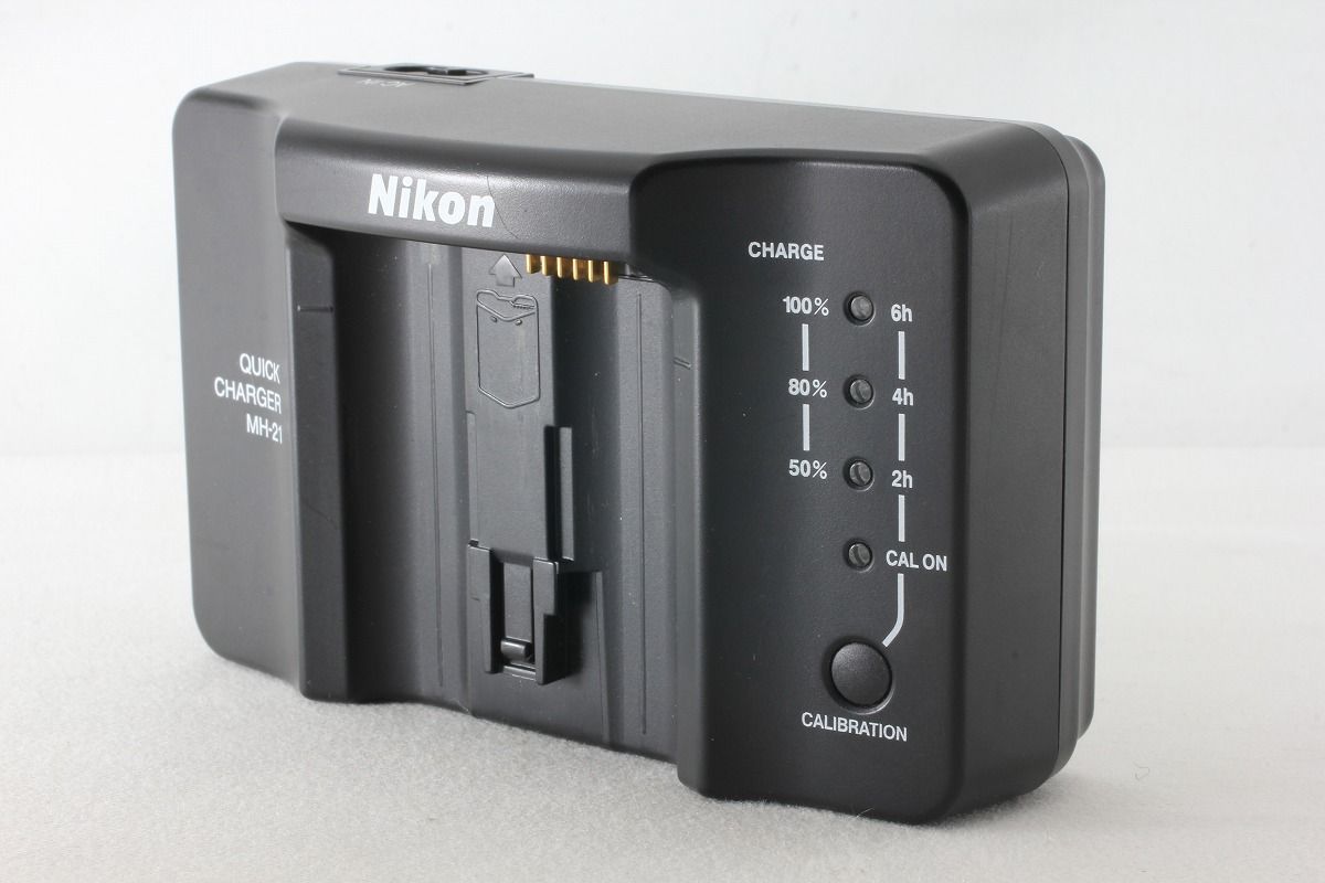 二コン Nikon クイックチャージャー MH-21 EN-EL4a|EN-EL4 の充電器 保護カバー付 48332