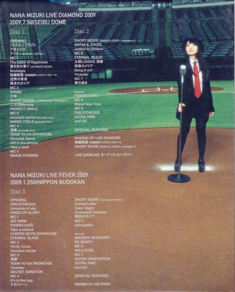 Amazon.co.jp: NANA MIZUKI LIVE DIAMOND×FEVER(Blu-ray Disc