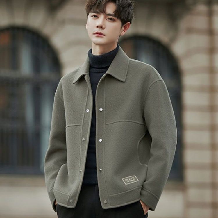 コーチジャケット アウター ジャケット メンズ ウール コート P