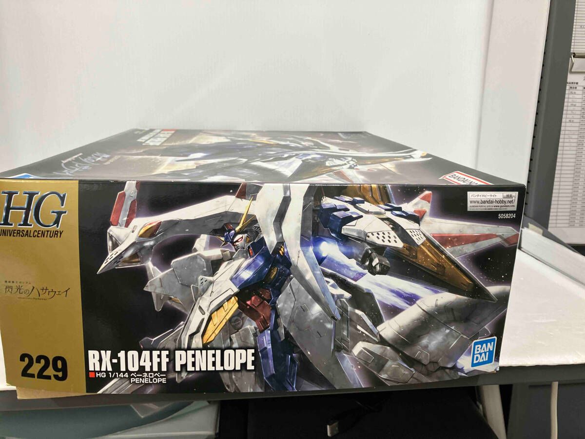 中古 プラモデル 機動戦士ガンダム閃光のハサウェイ UCRX-104FFペーネロペー HG 1/144 2019年製 5058204 【714】 プラモデル バンダイ 1/144 RX-104FF ペｰネロペｰ HGUC ｢機動戦士