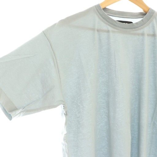 オーベルジュ AUBERGE クルーネックS/STシャツ カットソー 42 サックス