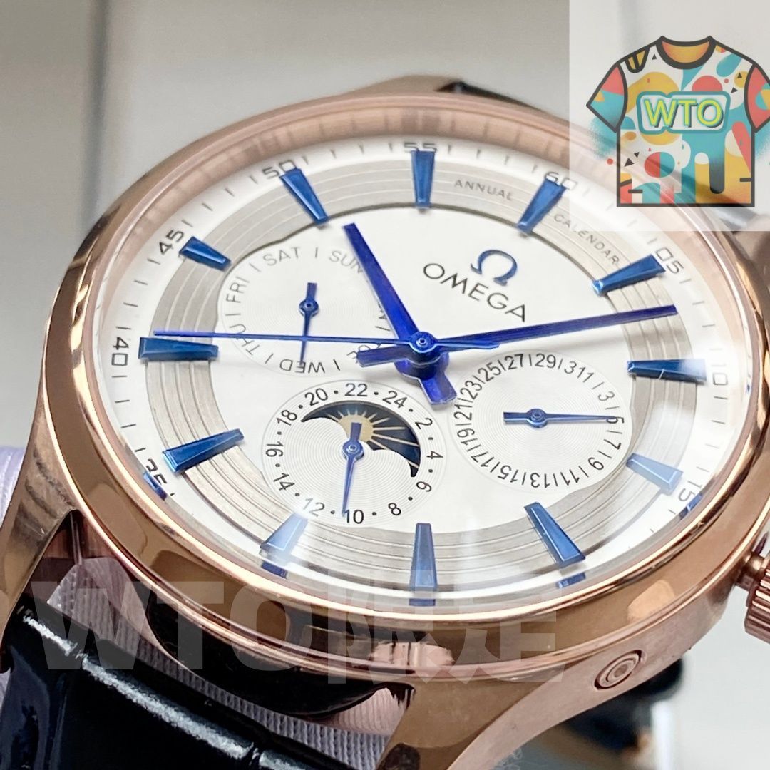 オメガ　Ω de ville De Ville Chronoscope 44 mm, ステンレススティール - 422.10