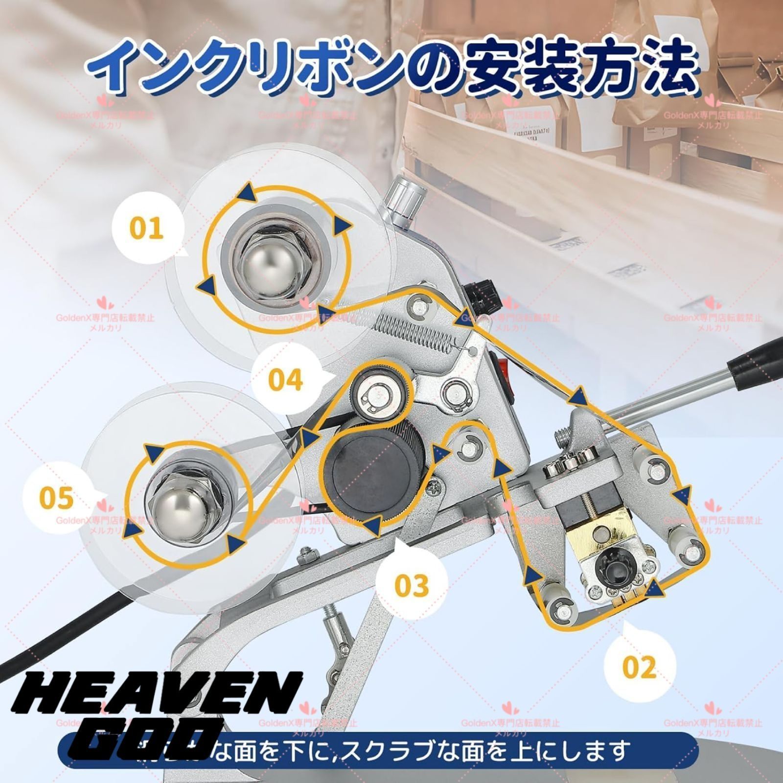 直接熱箔 事務用