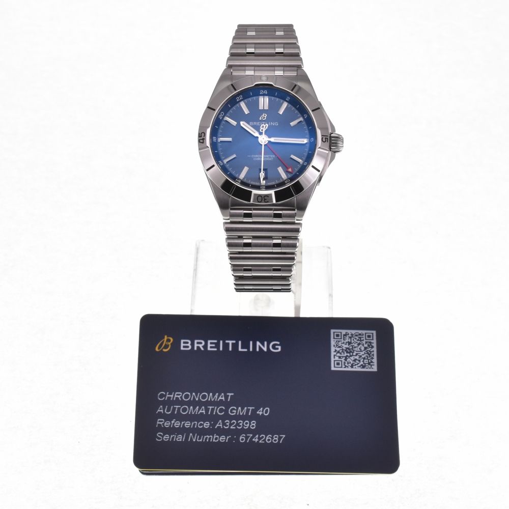 ブライトリング BREITLING A32398 Chronomat Automatic Gmt 40 - A32398101C1A1 | Breitling