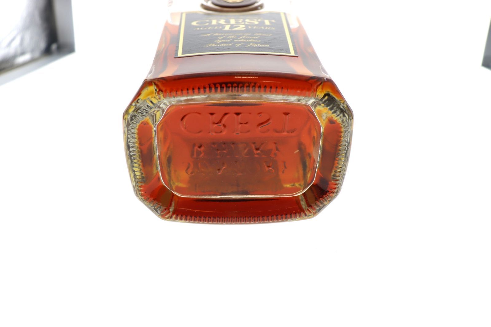 未開栓』サントリー ウイスキー CREST クレスト 12年 750ml 古酒未開栓