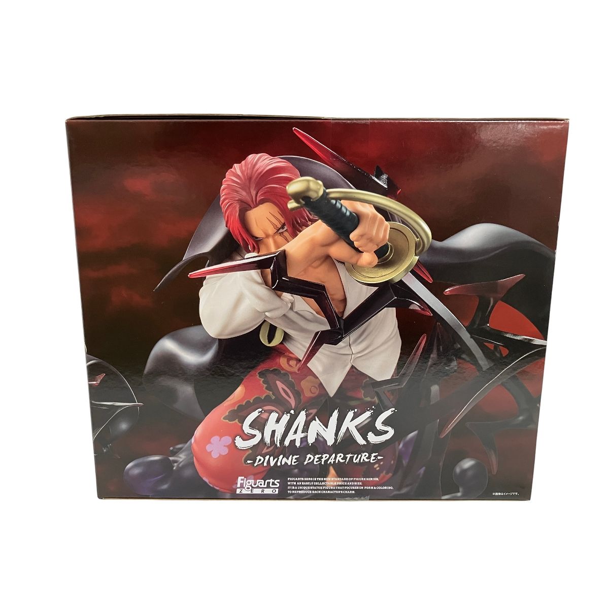 ワンピース　フィギュア　ジャンク品 フィギュアーツZERO ［超激戦］ONE PIECE シャンクス-神避- 塗装