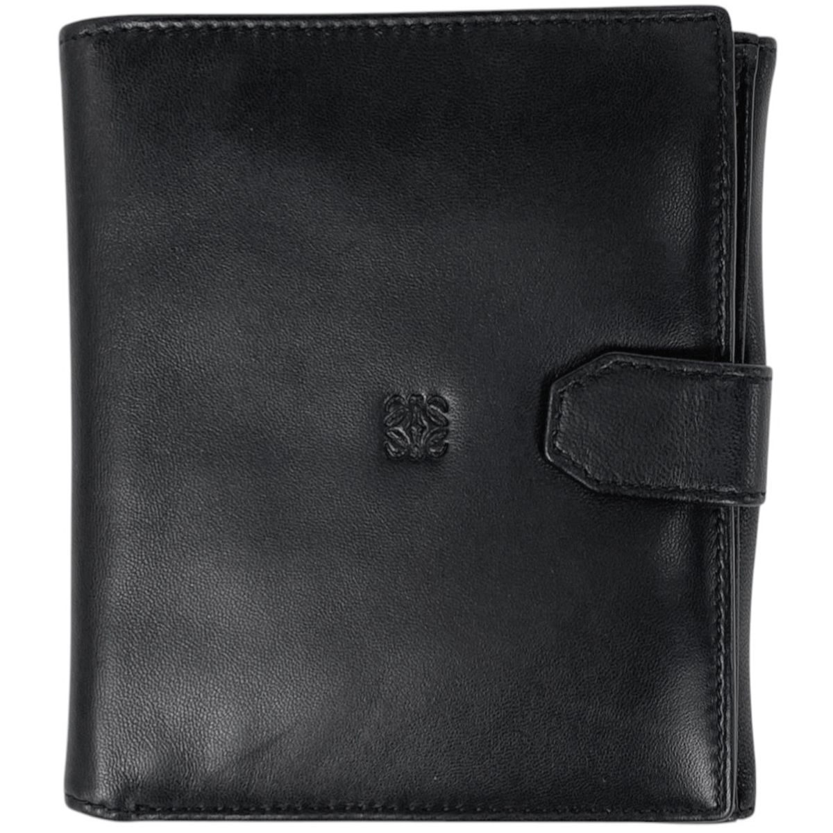 LOEWE　ロエベ　アナグラム　二つ折り財布　札入　黒　小銭入れなし 楽天市場】LOEWE ロエベ Anagram Bi-Fold Wallet バイフォールド