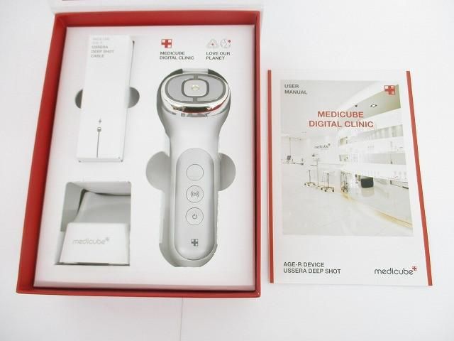 優 メディキューブ AGE-R ユーセラディープショット 美顔器 ME-USSERA-01 家庭用美容器
