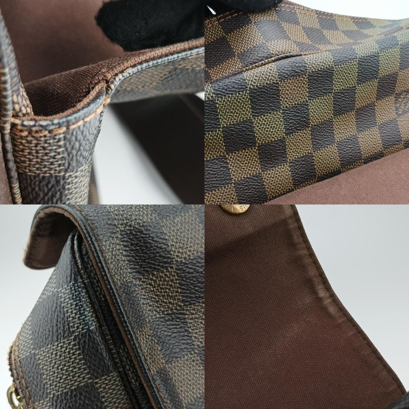 ルイヴィトンの鞄 ルイヴィトンLouis Vuittonナヴィグリオエベーヌダミエキャンバス