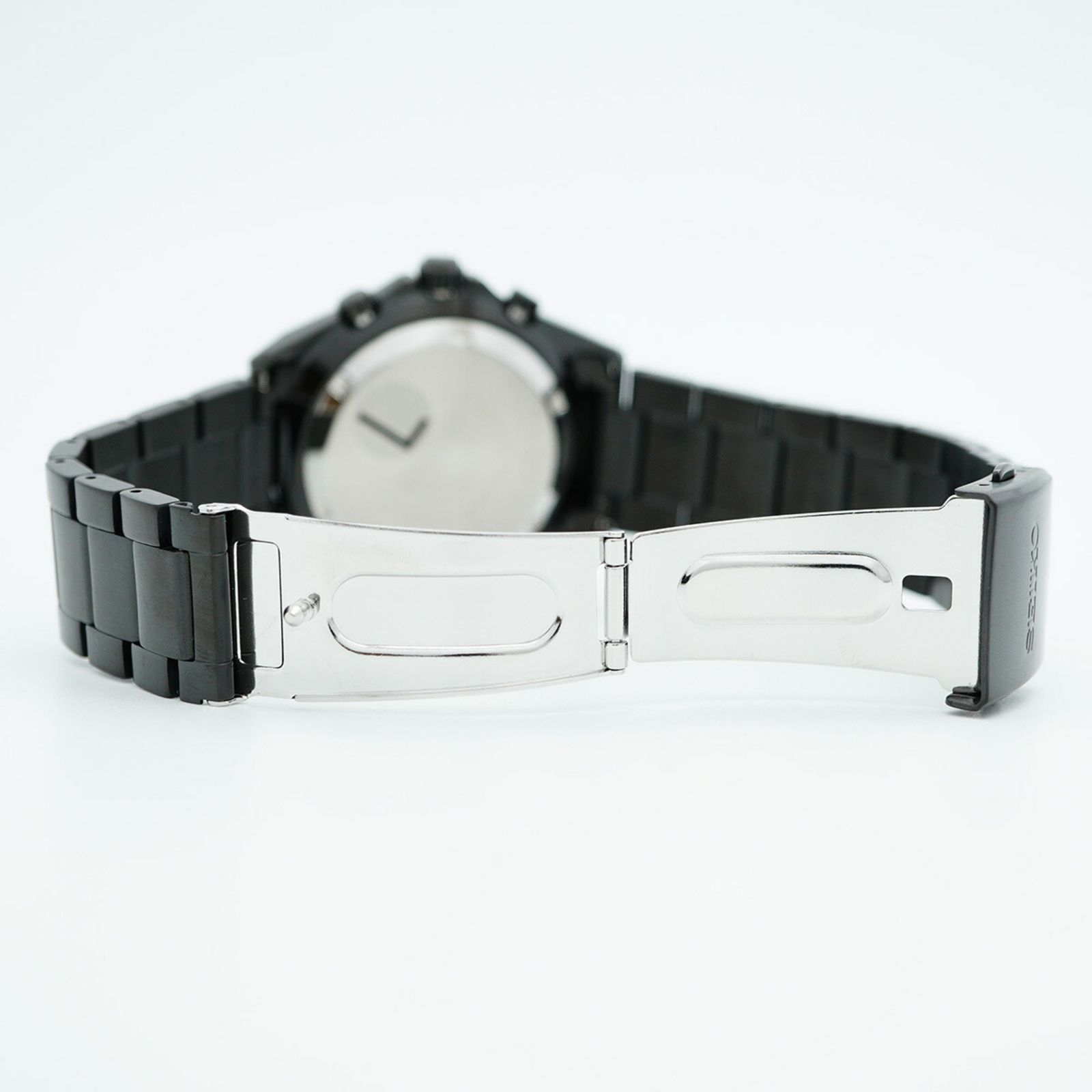 セイコー セイコーコレクション Sシリーズ 8T63-01T0 黒文字盤腕時計