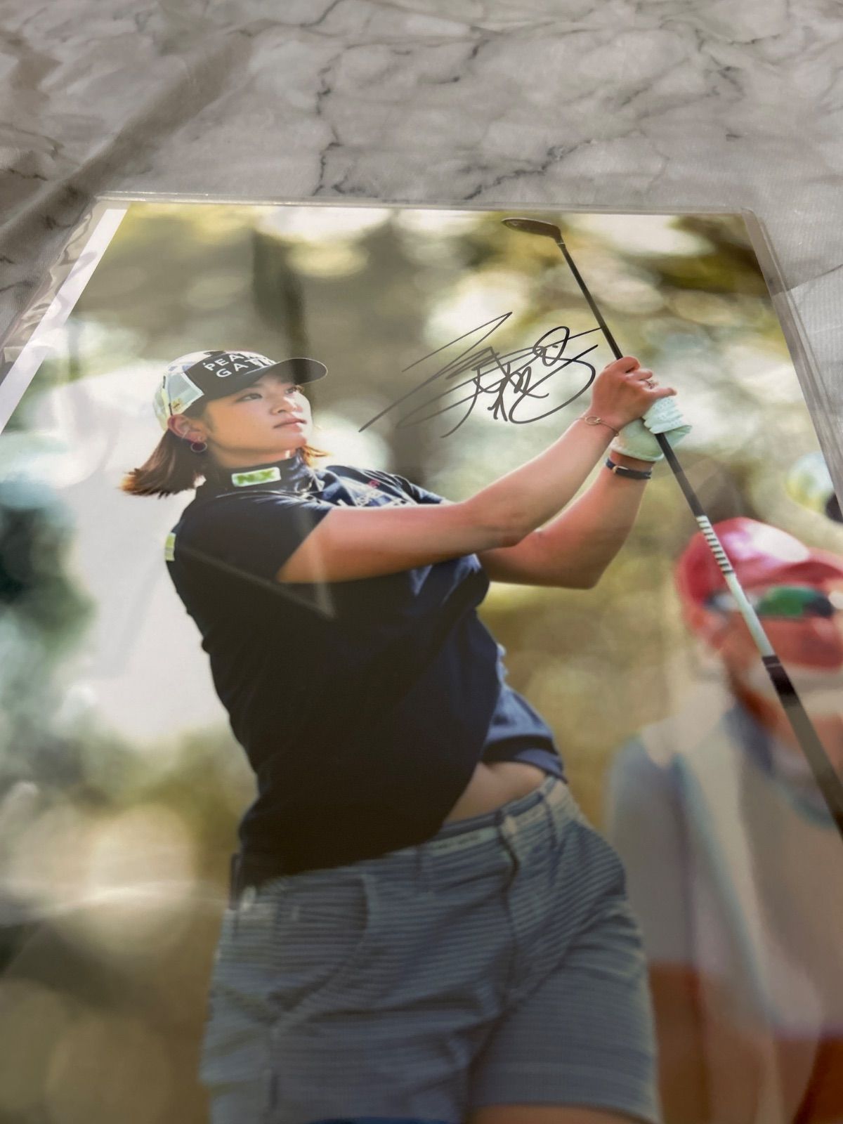 原 英莉花 直筆サイン入りフォト 女子　プロゴルファー 原英莉花 直筆サイン入りフォト 女子プロゴルファー - メルカリ